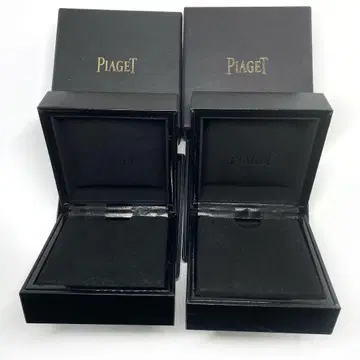 PIAGET 피아제 목걸이 케이스 상자 박스 빈 박스 2개 세트 빈 박스