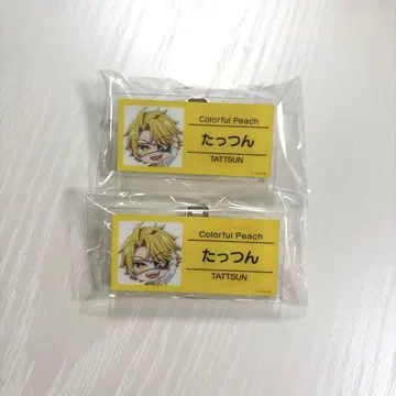 컬러풀 피치 카라피치 파라다이스 탭 명찰 배지