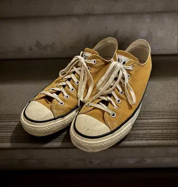 레어 컨버스 ALL STAR 머스타드 28cm 일본제