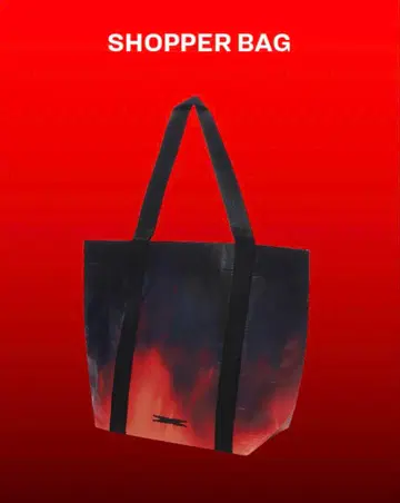 르 세라핌 플레임 라이즈 쇼핑 백 루세라