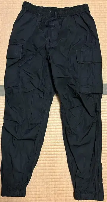 BEAMS 블랙 카고 팬츠 빔즈 블랙 S