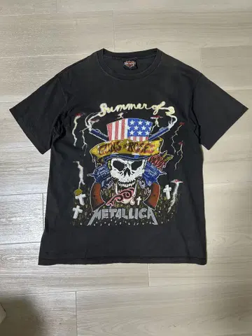Metallica 티셔츠 92년 투어