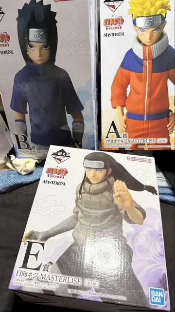 NARUTO 제일복권 피규어 3개 세트