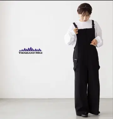 사우전드 마일 오버롤 블랙