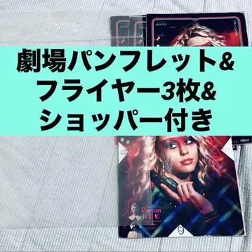 마키신 팜플렛 플라이어 3장 A24 쇼핑백 maxxxine