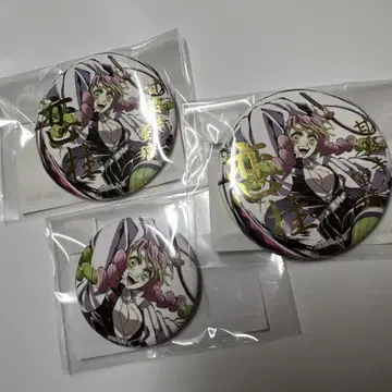 귀멸의 칼날 막간 그림 WEBSHOP 복권 사랑 기둥 미츠리 금박 캔뱃지