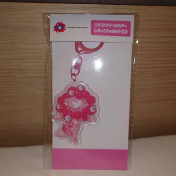 오사카 엑스포 푹신푹신 아크릴 키링 벚꽃 핑크