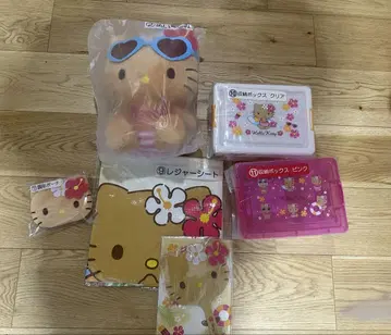 산리오 복권 일광화상 키티 세트