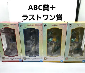 학교 아이돌 마스터 피규어 ABC 상 + 라스트 원 상 4개 세트