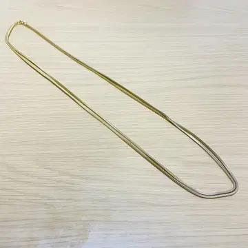 골드 스네이크 체인 목걸이
