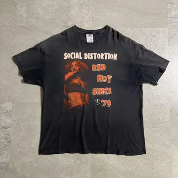 페드 Social Distortion 티셔츠 USA제 XL