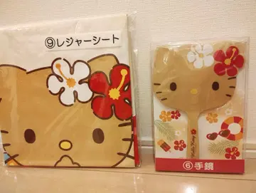 일광화상 키티 당첨 복권 레저 시트 손거울