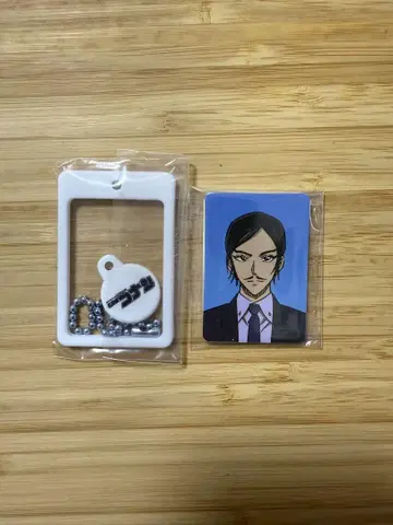 명탐정 코난 모로후쿠 타카아키 유명한(모리 코고로) 증명 사진 스트랩
