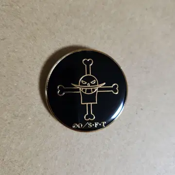 흰 수염 해적단 메탈 엠블럼 컬렉션 캔뱃지 원피스