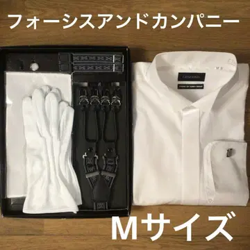 예비 가격 인하! 포시스 앤 컴퍼니 신랑 세트! 셔츠 M 사이즈 웨딩