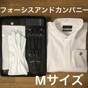 예비 가격 인하! 포시스 앤 컴퍼니 신랑 세트! 셔츠 M 사이즈 웨딩
