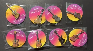hide 60th 핀즈 캡슐 vol.2 기타 컬렉션 8종 세트