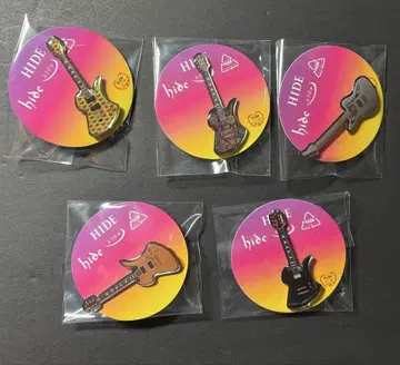 hide 60th 핀즈 캡슐 vol.2 기타 컬렉션 5종 세트