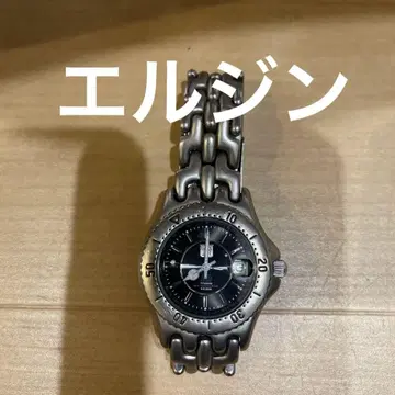 캐주얼 블랙 아날로그 시계