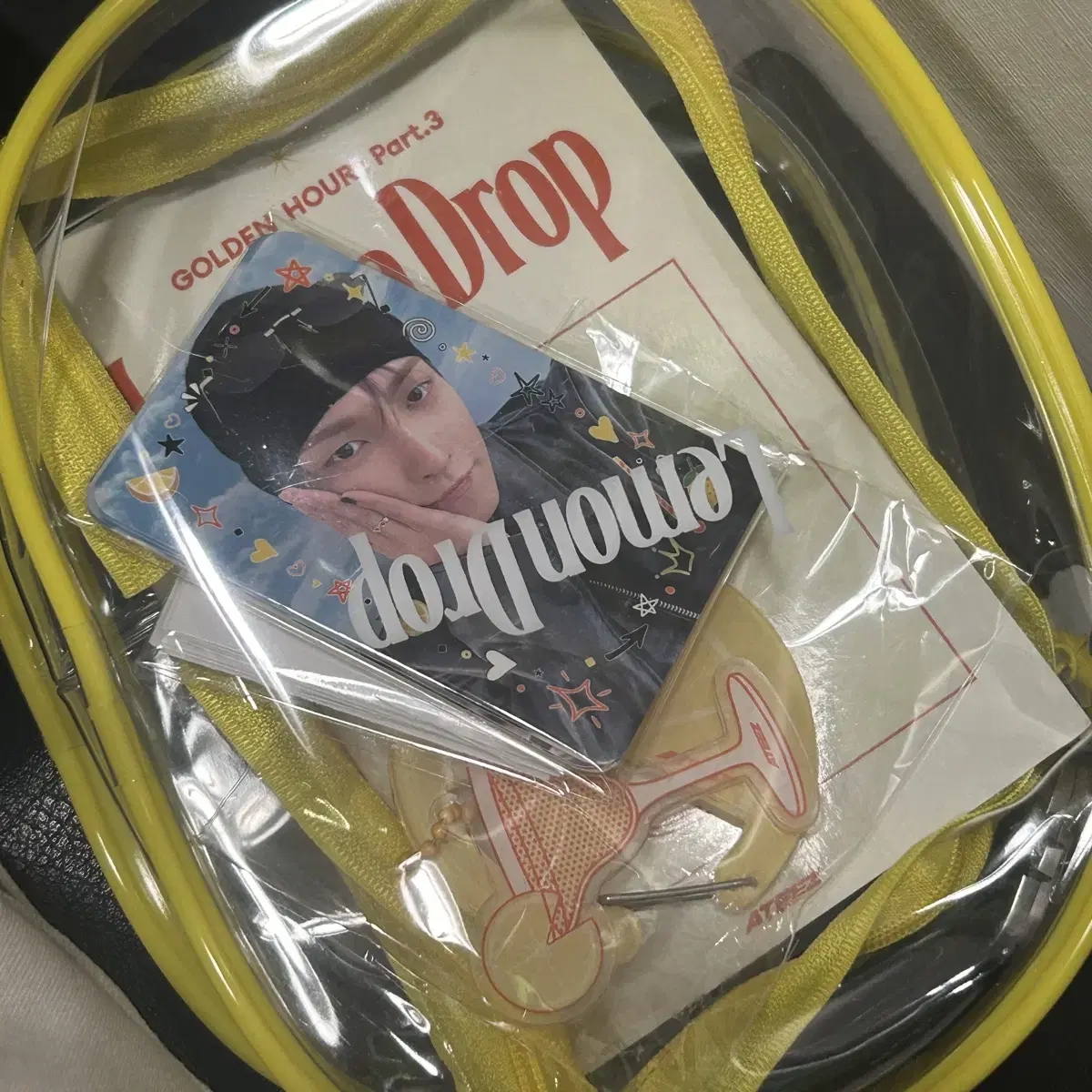 Ateez Lemon Drop broadcast kit (poca included)