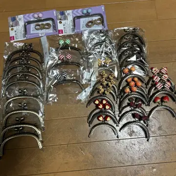 가마구치 금장 장식 세트 다양한 종류 40개