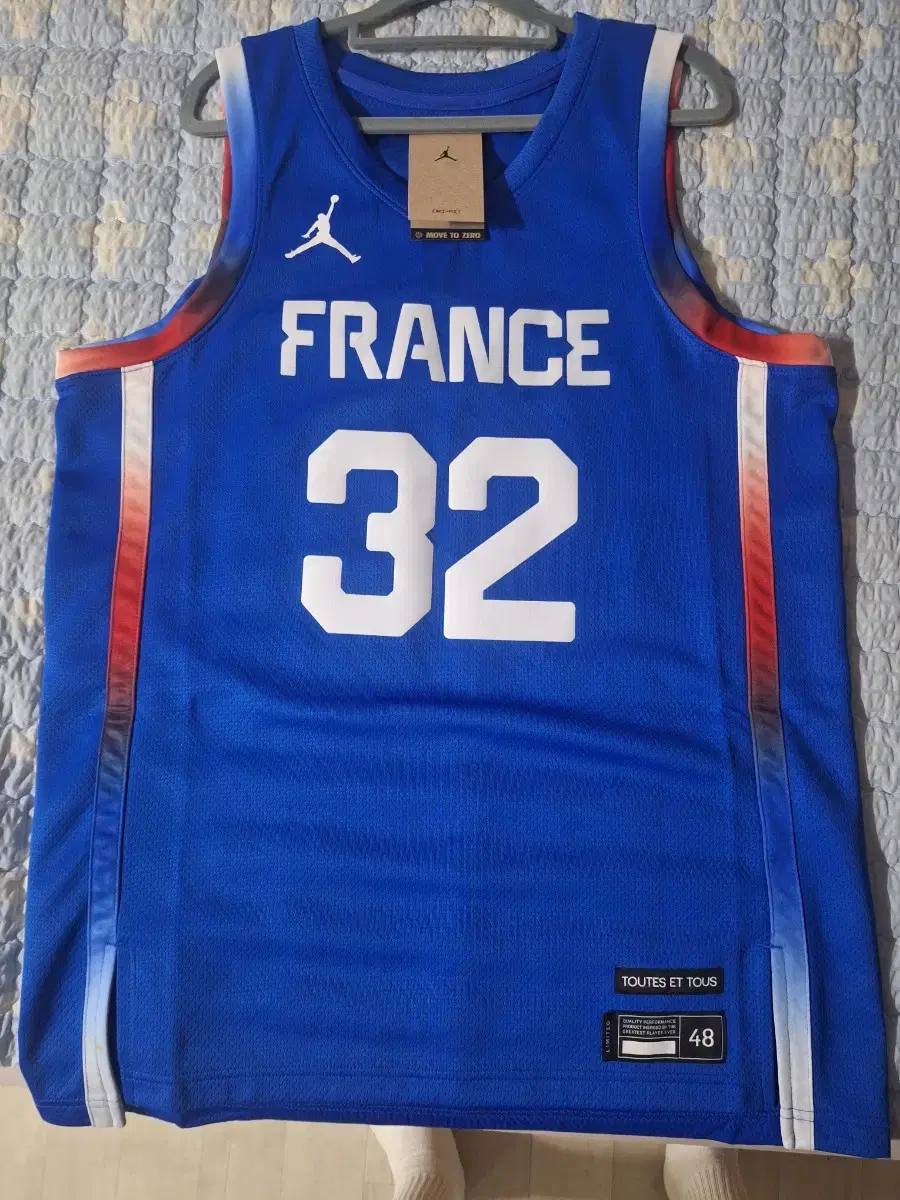 Wembanyama L Swingman National Team NBA Jersey Basketball Nike Jordan