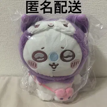 치이카와 산리오 캐릭터즈 봉제 인형 쿠로미 모몽가