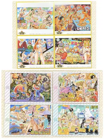 무기와라 스토어 혜택 엽서 밀짚모자 일당 원피스 ONE PIECE