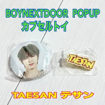 boynextdoor 보넥드 팝업 캡슐 토이 테산 컴프