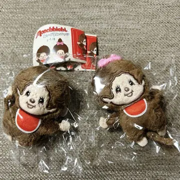 몬치치 봉제 인형 배지 가챠 몬치치 군 몬치치 양