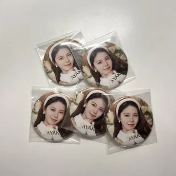 NiziU 아야카 캔뱃지