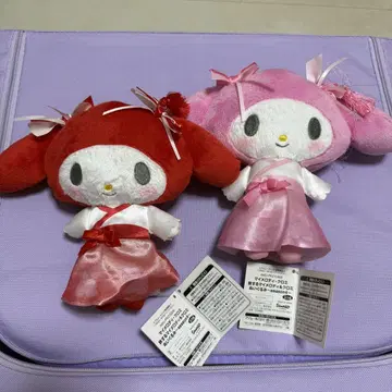 마이멜로디 봉제 인형 세트