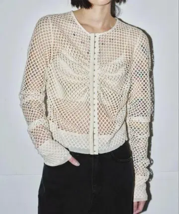 오늘의 메쉬 시링 카디건