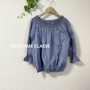 DEUXIEME CLASSE 두제엠 클래스 오프숄더 블라우스