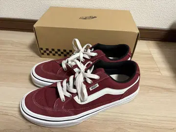 Vans 버건디 스니커즈 27.5cm