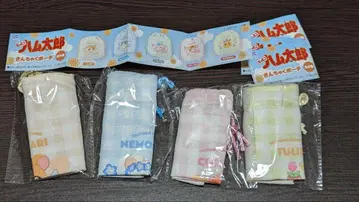 토토코 하무타로 긴챠쿠 파우치 리본짱 머플러짱 치비마루짱