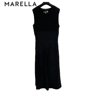 MARELLA / 마렐라 슬리브리스 원피스 38 이탈리아제 m888