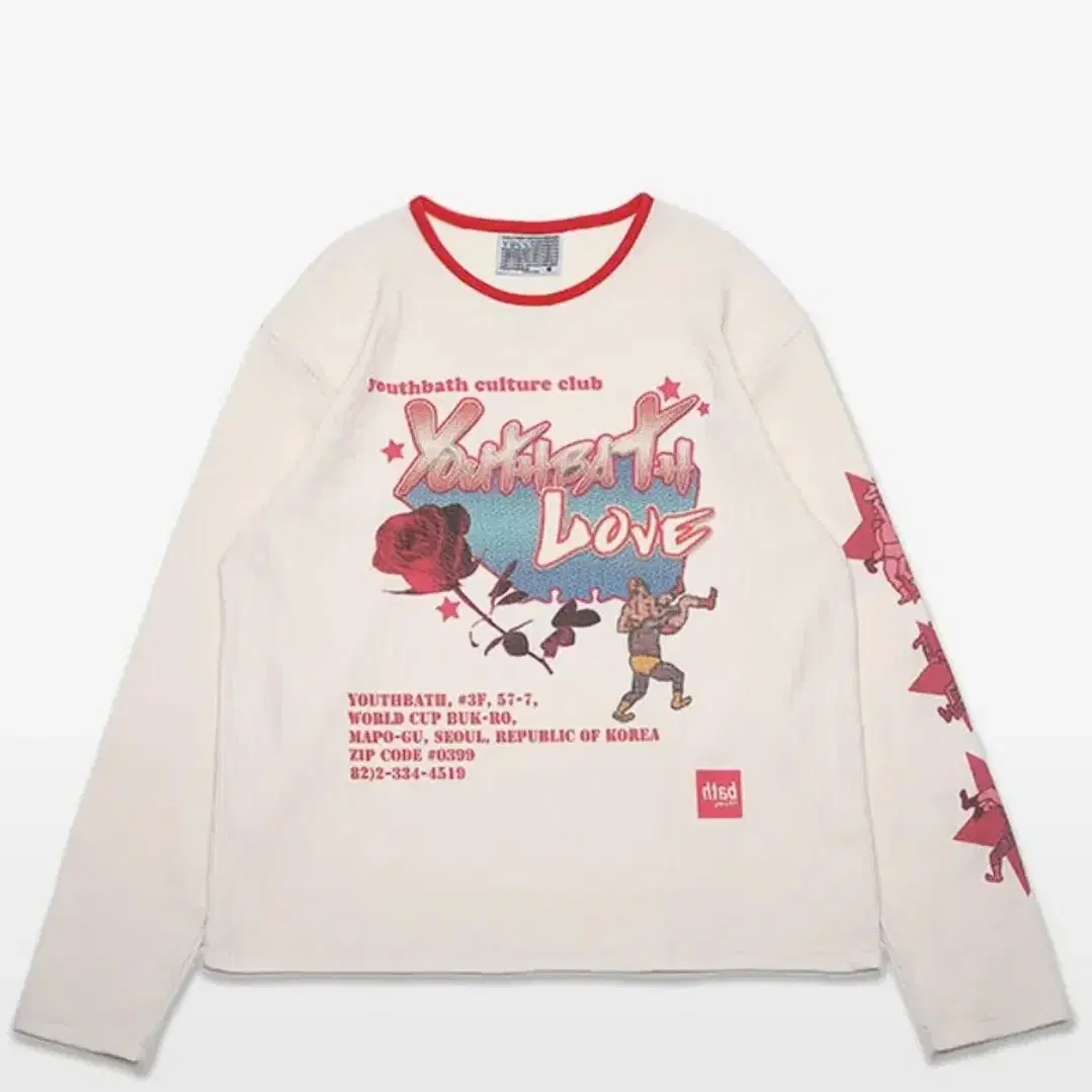★YOUTHBATH★Raglan graphic long sleeve_gray★正規品/送料込 MUSINSA | YOUTHBATH Raglan graphic long sleeve_gray