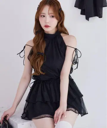 NICE CLAUP 아메스리 미니 원피스