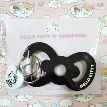 키티 카라비너 키링 리본 TODIARIES 투다이어즈