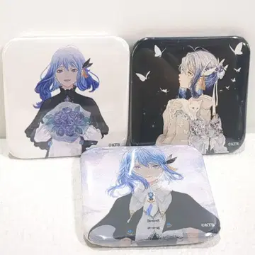 Ciel 시엘 신츠바키 VTuber 스퀘어 랜덤 캔뱃지 3개
