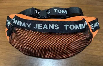 TOMMY JEANS 오렌지 바디백