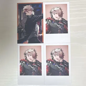 니지산지 VOLTACTION 세라프 다즐 정원 폴라로이드 카드 4장
