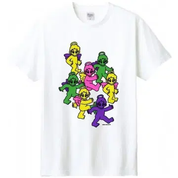 tappei 콜라보 다이어트 부처 티셔츠 티셔츠 화이트 화이트 새상품