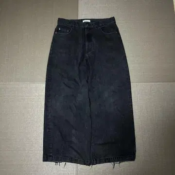 FREAK'SSTORE 배기 데님 블랙 스케이터 y2k