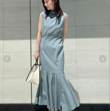 프레이 아이디 하이넥 머메이드 원피스 FWFO222060