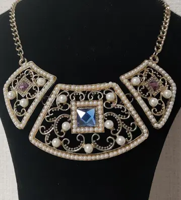 Art Deco Pearl 빈티지 스타일 장식 목걸이