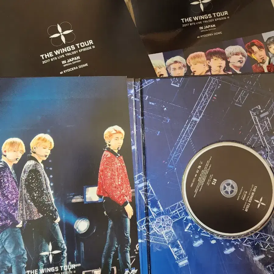 BTS THE WINGS TOUR IN JAPAN Blu-ray on Bunjang Global Site.