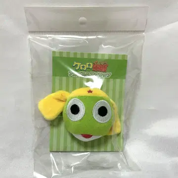 개구리 중사 케로로 페이스 헤어 클립 케로로 무니구루미