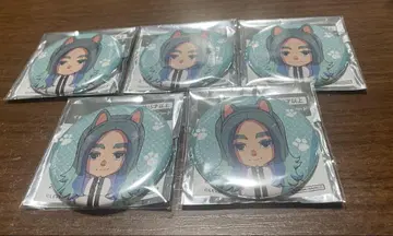 이나즈마 일레븐 난자 타운 캔뱃지 사사나미 구모메 세트